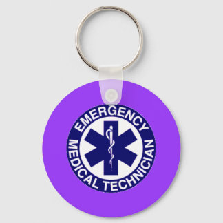 EMT Emergency Medical Technician Key Ring