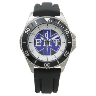 EMT EMS First Responder Star Of Life Watch