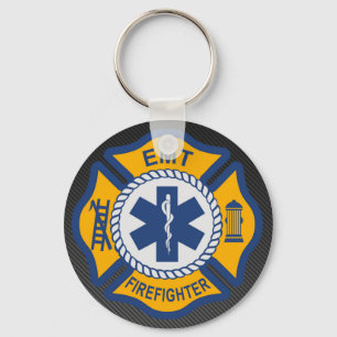 EMT Firefighter  Key Ring