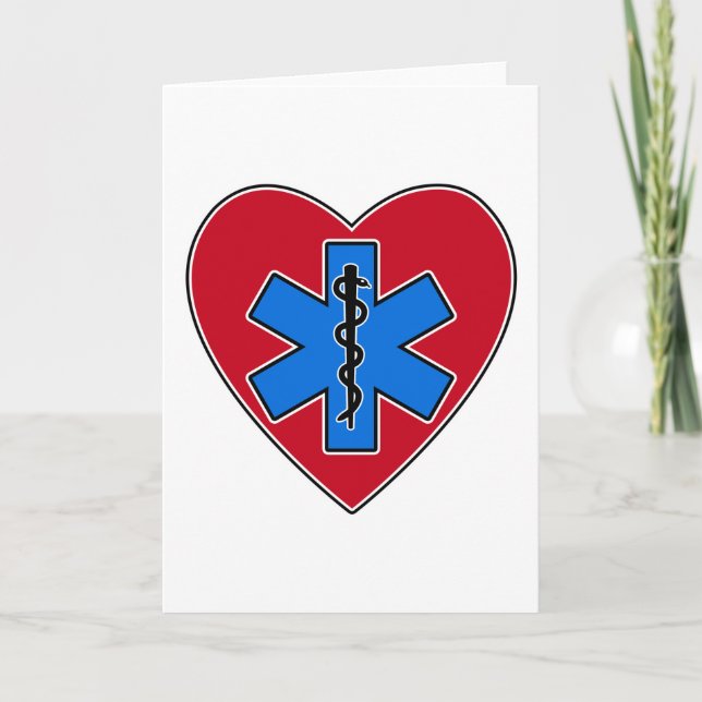 EMT Heart Card (Front)