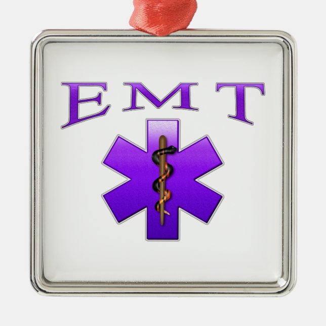 EMT METAL ORNAMENT (Front)