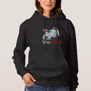 Emt Paramedic Ambulance Medical Healthcare Worker Hoodie