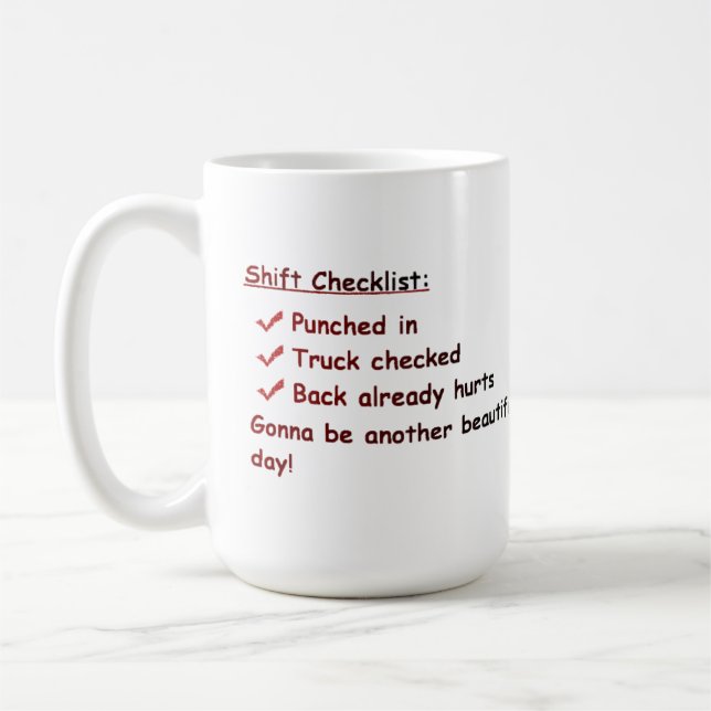 EMT/Paramedic - Great Day! - Coffee Mug (Left)