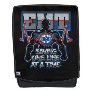 EMT Saving One Live at a Time Backpack