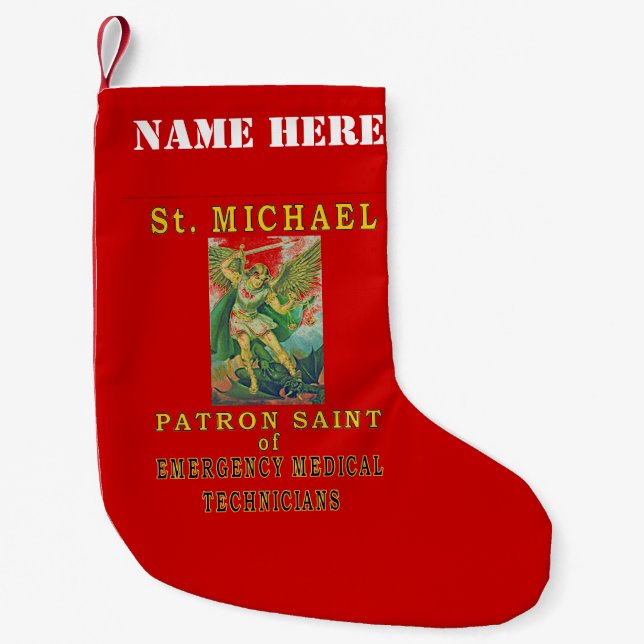 EMT SMALL CHRISTMAS STOCKING (Front)