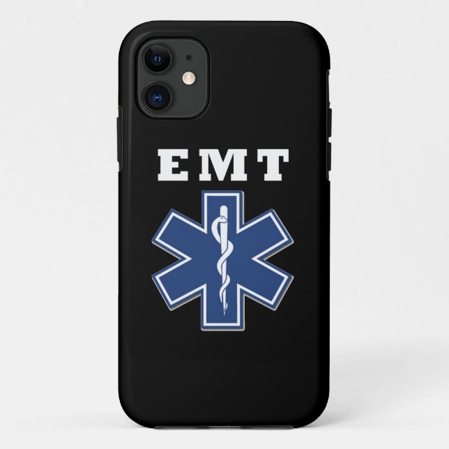 EMT Star of Life Case-Mate iPhone Case (Back)