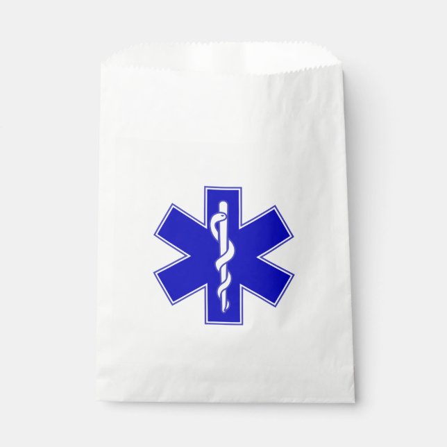 EMT Star of Life Favour Bag (Front)