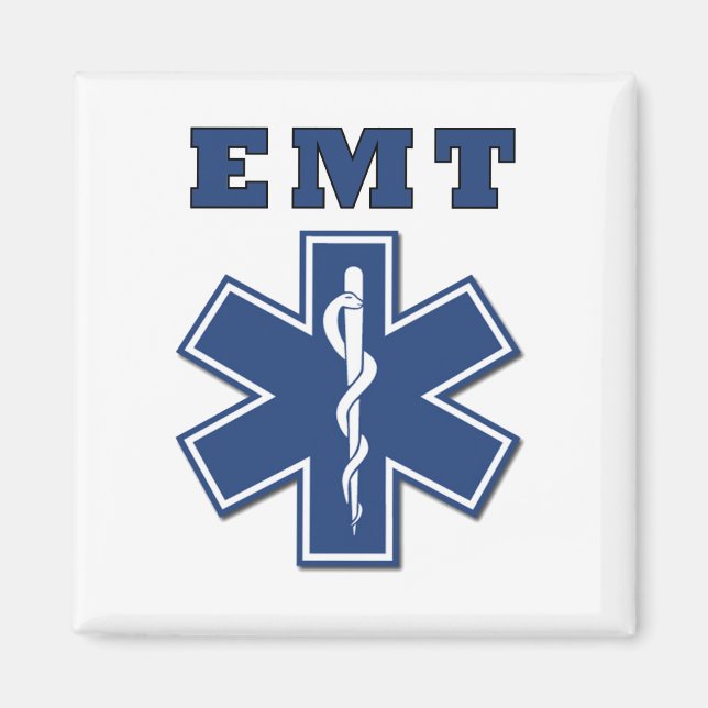 EMT Star of Life Magnet (Front)