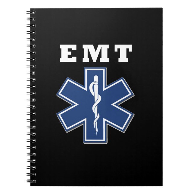 EMT Star of Life Notebook (Front)