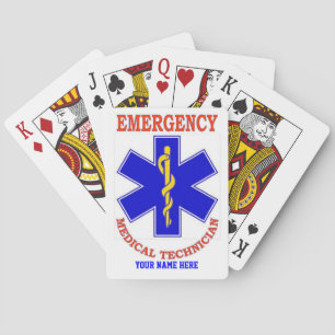 EMT TECHNICIAN PLAYING CARDS