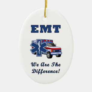 EMT We Are The Difference Ceramic Tree Decoration