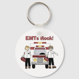 EMTs Rock Key Ring