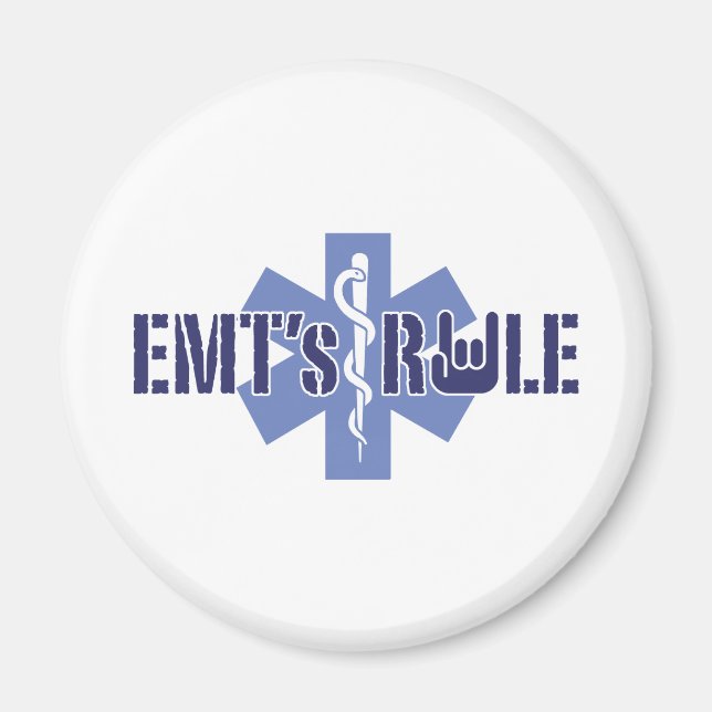 EMT's Rule Magnet (Front)