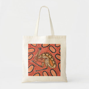 Emu Aboriginal Art Painting Tote Bag