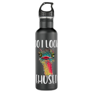 Emu Bird - Do I Look Emused Funny Cute Pullover Ho 710 Ml Water Bottle