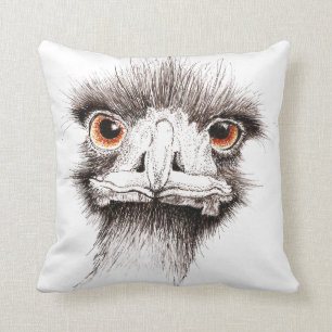Emu by Inkspot Cushion