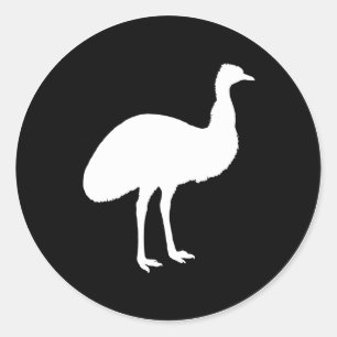 Emu Classic Round Sticker