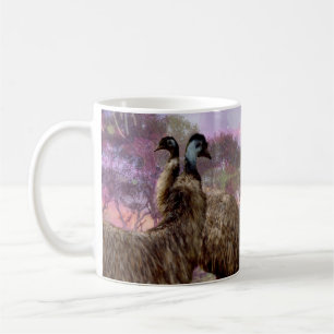 Emu Courtship, Coffee Mug
