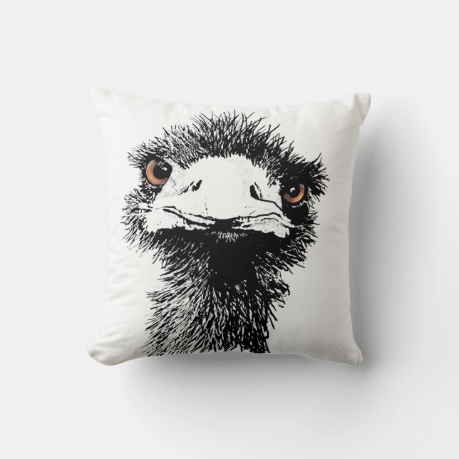 Emu Cushion (Front)