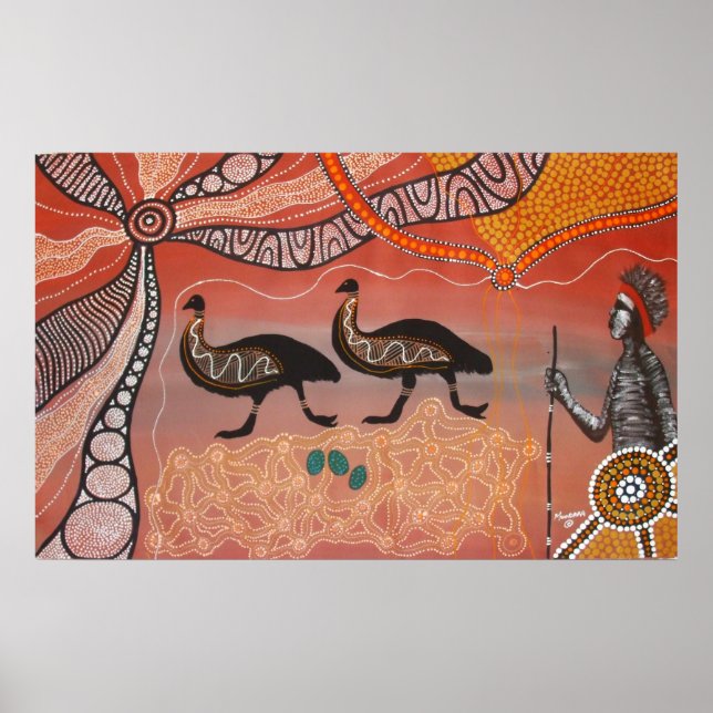 EMU DREAMING POSTER (Front)