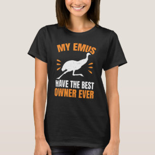Emu For An Australia Birding Fan T-Shirt