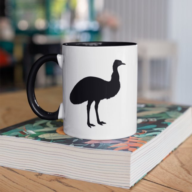 Emu Mug (Add text to create your own souvenir coffee cup.)