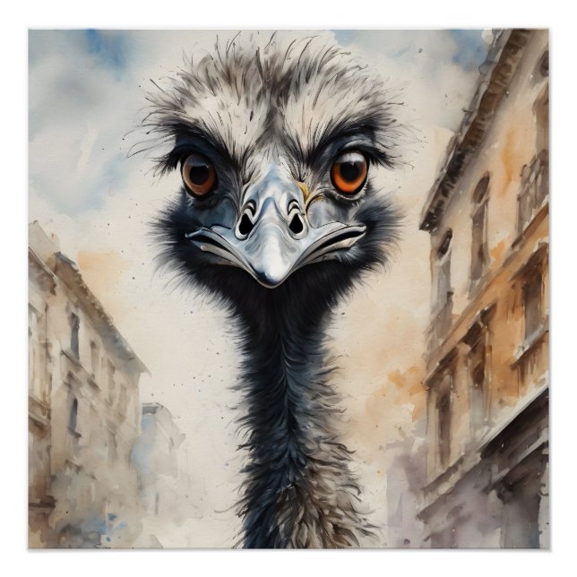 Emu no 2 Glossy Poster (Front)