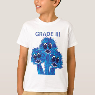 Emu Ostrich Bird Third Grade Squad  T-Shirt