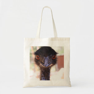 Emu Portrait Tote Bag – Quirky Animal Photography