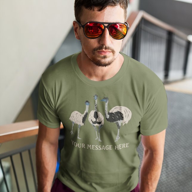 Emus Bird Lovers Personalised T-Shirt (Creator Uploaded)