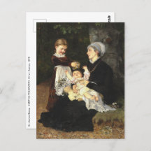 En Ammes Besøg - Bertha Wegmann Fine Art 