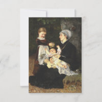 En Ammes Besøg - Bertha Wegmann Fine Art