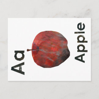 En - Apple red Postcard