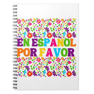 En Español Por Favour ,Spanish Teacher Gift Maestr Notebook