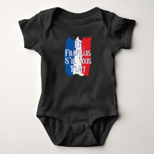 En Francais S'il Vous Plait - French Language Baby Bodysuit