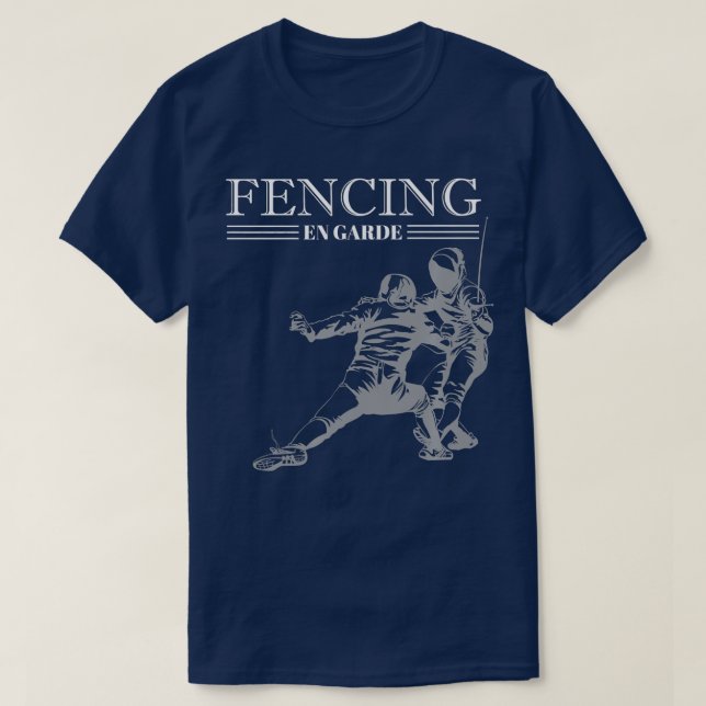 En Garde Fencing  T-Shirt (Design Front)