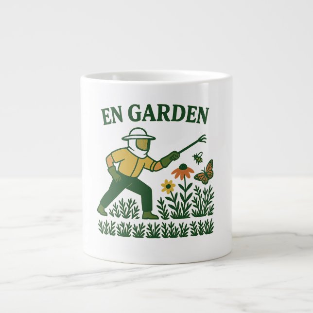 En Garden Large Coffee Mug (Front)