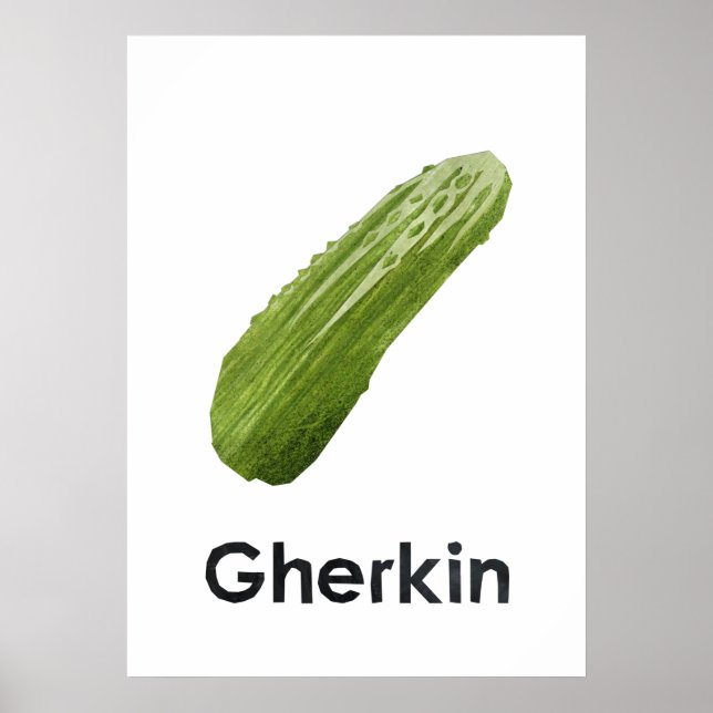 En - Gherkin  Poster (Front)