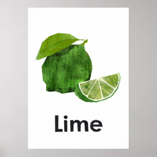 En - Lime Poster