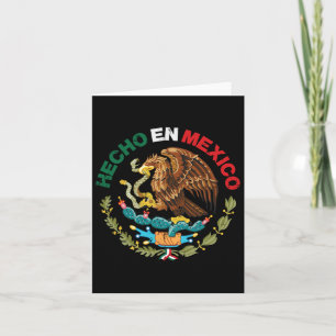 En Mexico Eagle Mexican Independence Day Men Women Card