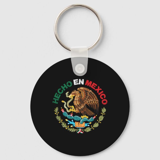 En Mexico Eagle Mexican Independence Day Men Women Key Ring (Front)