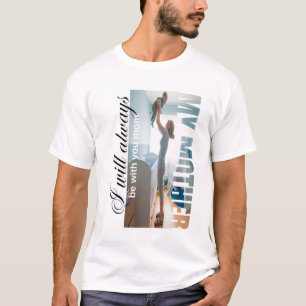 EN: My Mother – Loving Mother & Child Photo Typogr T-Shirt