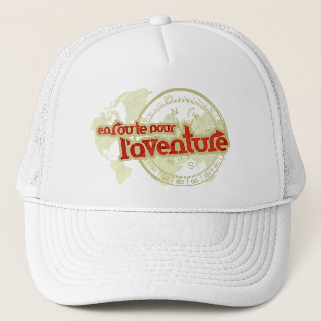 en route pour l'aventure travelers adventurer hat (Front)