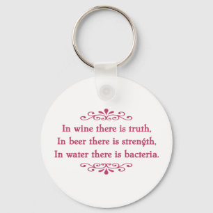 En Vino Veritas -cf Key Ring