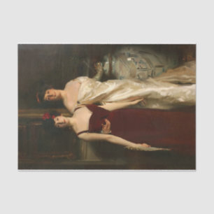 Ena and Betty Daughters by John Singer Sargent  Tissue Paper