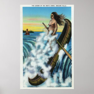 Enactment of the Legend of the White Canoe Poster