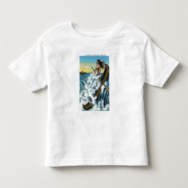 Enactment of the Legend of the White Canoe Toddler T-Shirt (Front)
