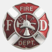 'enamel' fire dept insignia