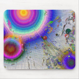 Enamel Sunburst Mouse Pad