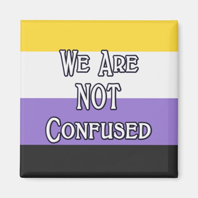 Enby We Are... Magnet (Front)